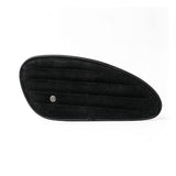 Trip Machine Mini Classic Leather Tank Pad Set - Black Suede - MOTOCCINO