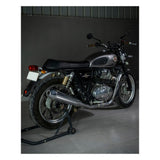 Trip Machine Mini Classic Leather Tank Pad Set - Black Suede - MOTOCCINO