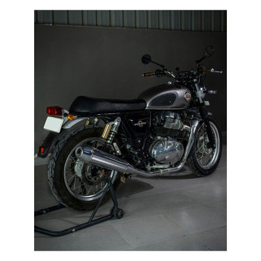 Trip Machine Mini Classic Leather Tank Pad Set - Black Suede - MOTOCCINO