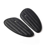 Trip Machine Mini Classic Leather Tank Pad Set - Black - MOTOCCINO