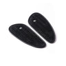 Trip Machine Mini Classic Leather Tank Pads - Black Suede - MOTOCCINO