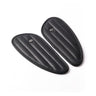 Trip Machine Mini Classic Leather Tank Pads - Black - MOTOCCINO