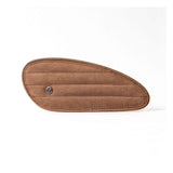 Trip Machine Mini Classic Leather Tank Pads - Tobacco - MOTOCCINO