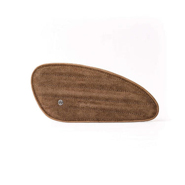 Trip Machine Mini Classic Leather Tank Pads - Tobacco Suede - MOTOCCINO