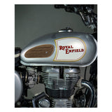 Trip Machine Mini Classic Leather Tank Pads - Tobacco Suede - MOTOCCINO