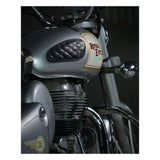 Trip Machine Mini Diamond Leather Tank Pads - Black - MOTOCCINO