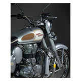 Trip Machine Mini Diamond Leather Tank Pads - Tobacco - MOTOCCINO