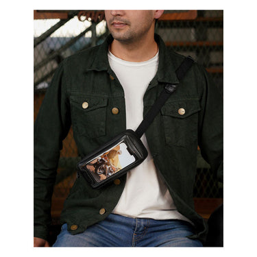 Trip Machine Navigator Bag - Black - MOTOCCINO