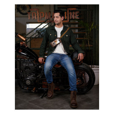 Trip Machine Navigator Bag - Tobacco - MOTOCCINO