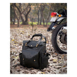 Trip Machine Outlander Saddlebag - Black - MOTOCCINO