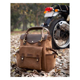 Trip Machine Outlander Saddlebag - Tobacco - MOTOCCINO