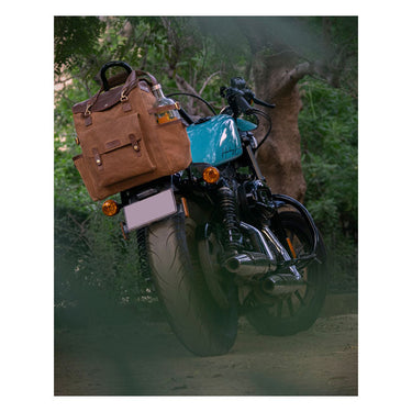 Trip Machine Outlander Saddlebag - Tobacco - MOTOCCINO
