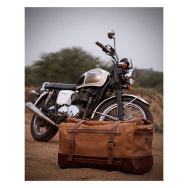 Trip Machine Outlaw Rogue Duffel Bag 50L - Vintage Tan - MOTOCCINO