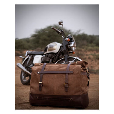 Trip Machine Outlaw Rogue Duffel Bag 70L - Tobacco - MOTOCCINO