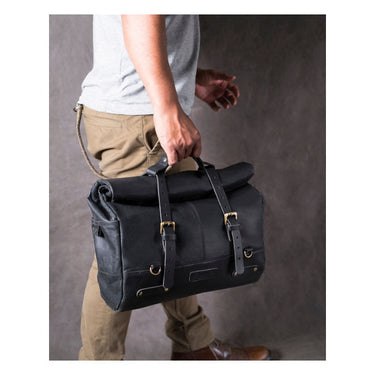 Trip Machine Outlaw Saddlebag - Black - MOTOCCINO