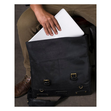 Trip Machine Outlaw Saddlebag - Black - MOTOCCINO