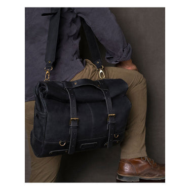 Trip Machine Outlaw Saddlebag - Black - MOTOCCINO