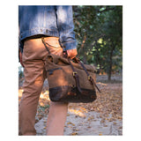 Trip Machine Outlaw Saddlebag - Tobacco - MOTOCCINO