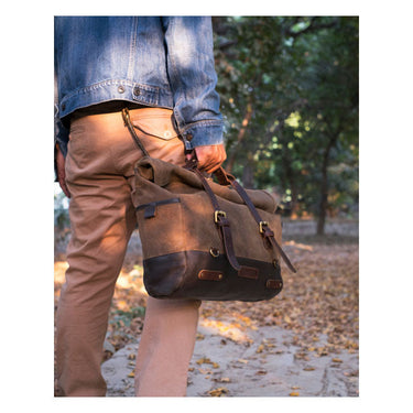 Trip Machine Outlaw Saddlebag - Tobacco - MOTOCCINO