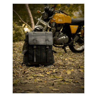 Trip Machine Rambler Backpack - Black - MOTOCCINO