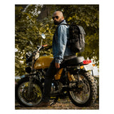 Trip Machine Rambler Backpack - Black - MOTOCCINO