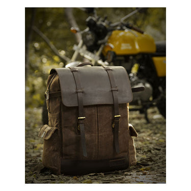 Trip Machine Rambler Backpack - Tobacco - MOTOCCINO