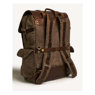Trip Machine Rambler Backpack - Vintage Tan - MOTOCCINO