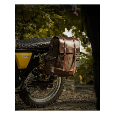 Trip Machine Rambler Backpack - Vintage Tan - MOTOCCINO
