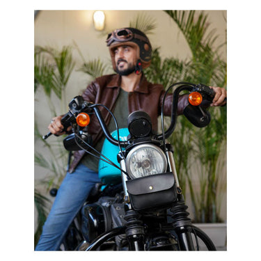 Trip Machine Sidekick Moto Pouch - Black - MOTOCCINO