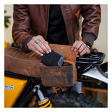 Trip Machine Sidekick Moto Pouch - Mocha - MOTOCCINO