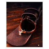 Trip Machine Sunglasses Case - Tobacco - MOTOCCINO