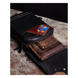 Trip Machine Thigh Bag - Black - MOTOCCINO