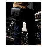 Trip Machine Thigh Bag - Black - MOTOCCINO