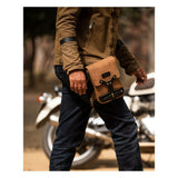 Trip Machine Thigh Bag - Tobacco - MOTOCCINO