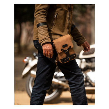 Trip Machine Thigh Bag - Tobacco - MOTOCCINO