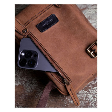 Trip Machine Thigh Bag - Tobacco - MOTOCCINO