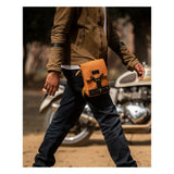 Trip Machine Thigh Bag - Vintage Tan - MOTOCCINO