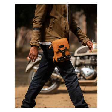 Trip Machine Thigh Bag - Vintage Tan - MOTOCCINO