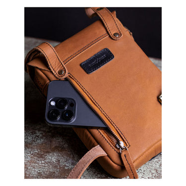 Trip Machine Thigh Bag - Vintage Tan - MOTOCCINO