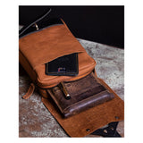 Trip Machine Thigh Bag - Vintage Tan - MOTOCCINO