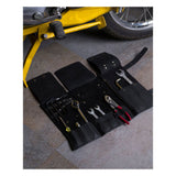 Trip Machine Tool Roll - Black + Black - MOTOCCINO