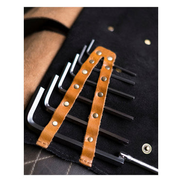 Trip Machine Tool Roll - Tobacco + Vintage Tan - MOTOCCINO