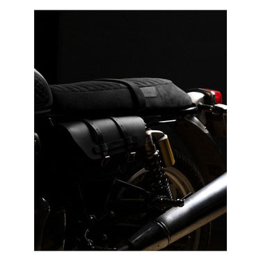 Trip Machine Touring Seat RE Twins - Black Suede - MOTOCCINO