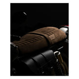 Trip Machine Touring Seat RE Twins - Tobacco Suede - MOTOCCINO