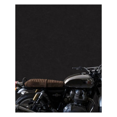 Trip Machine Touring Seat RE Twins - Tobacco Suede - MOTOCCINO