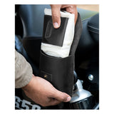 Trip Machine Trooper Helmet Bag - Black - MOTOCCINO