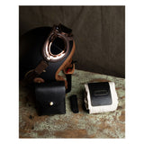 Trip Machine Trooper Helmet Bag - Black - MOTOCCINO