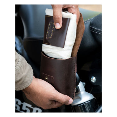 Trip Machine Trooper Helmet Bag - Caffeine - MOTOCCINO