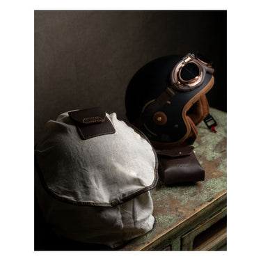 Trip Machine Trooper Helmet Bag - Caffeine - MOTOCCINO