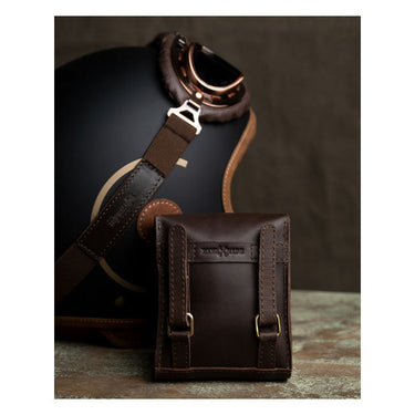 Trip Machine Trooper Helmet Bag - Caffeine - MOTOCCINO